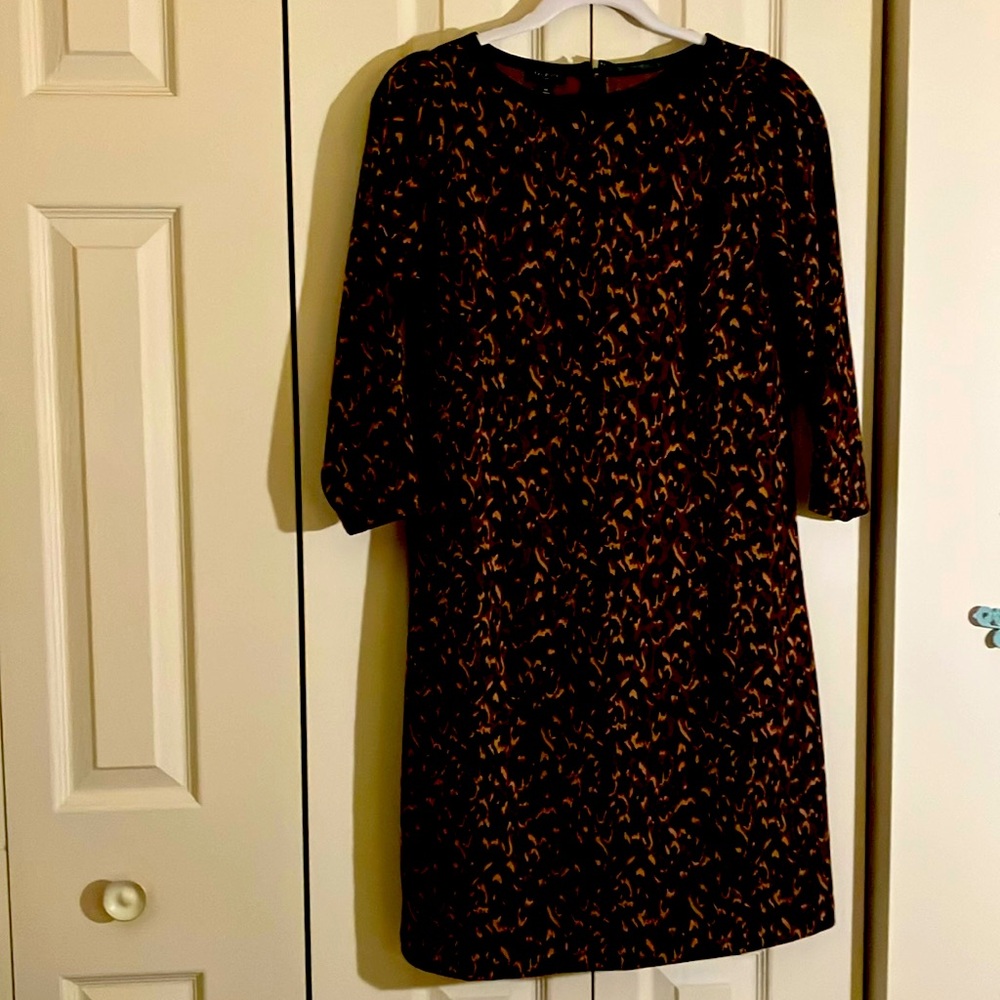 Talbots Animal Print A line Dress